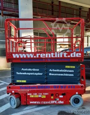 Podnośnik nożycowy MAGNI ES 1412 E Elektro 13,80 m