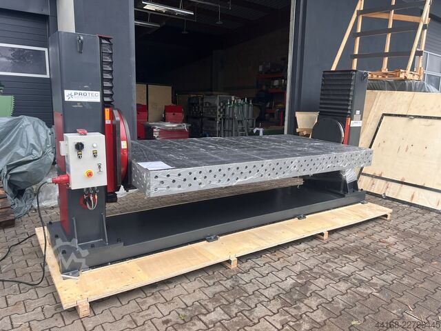 لحام القرص الدوار، طاولة دوارة، مناور Protec Lochtisch Hubtisch 5 To HDL 5000 Kg