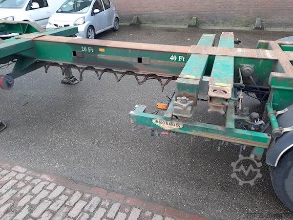Transport av containrar BULTHUIS 3UCC 39 EU
