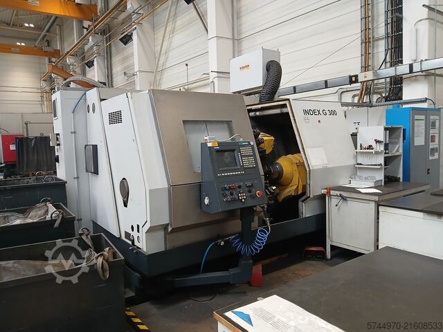 Centro de torneamento e fresagem CNC INDEX G 300
