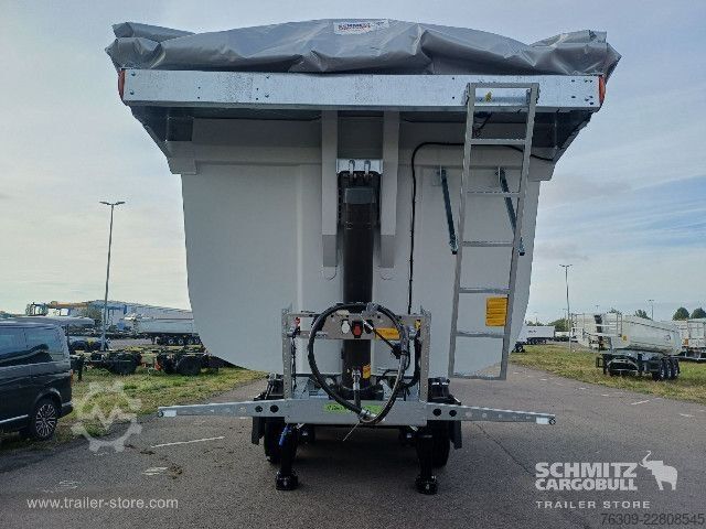 Kipper Auflieger Schmitz Cargobull Kipper Stahlrundmulde 28m³