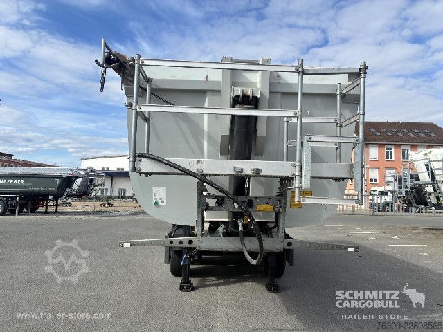 Kipper Auflieger Schmitz Cargobull Kipper Stahlrundmulde Thermomulde 29m³