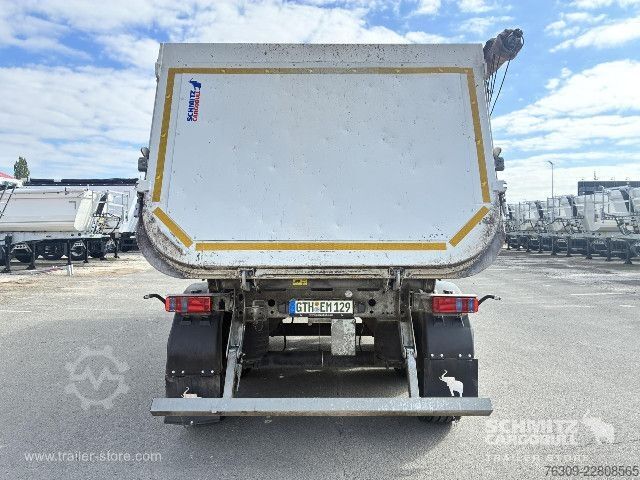 Kipper Auflieger Schmitz Cargobull Kipper Stahlrundmulde Thermomulde 29m³