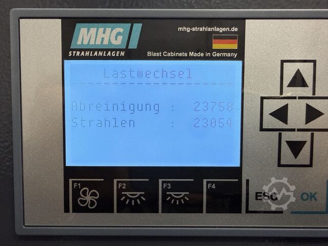 Pjeskarenje jedinica MHG SMG-25-DUO Sandstrahlanlage (Doppelkabin