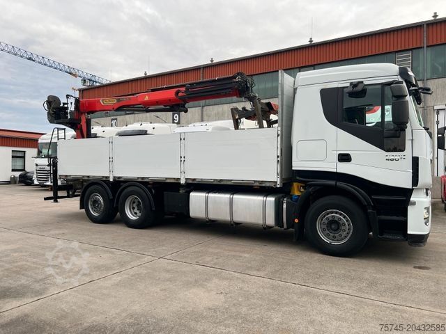 Auto-dizalica montirana na kamionu IVECO STRALIS 460 E6*PALFINGER 14M*LENK-/LIFT *ACC*