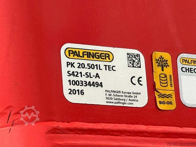 Auto-dizalica montirana na kamionu IVECO STRALIS 460 E6*PALFINGER 14M*LENK-/LIFT *ACC*