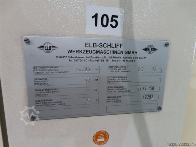 平面磨床 ELB-Schliff Perfekt 8 SPS-NK