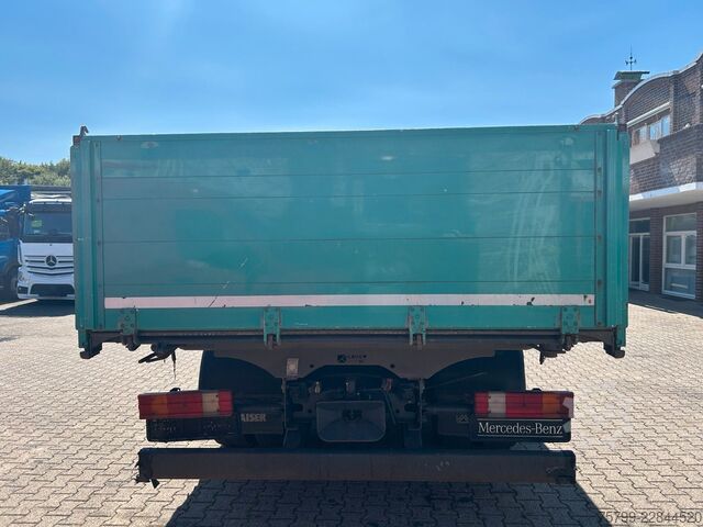 Tre-sidet tipbil MERCEDES-BENZ 1833 Axor  3Skipper + PK 12002 Kran 4x2
