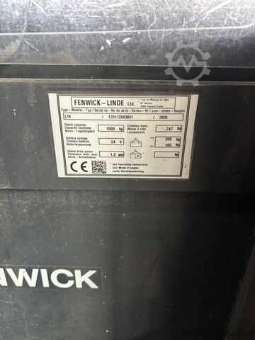 Palletstapelaars Linde L 10