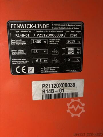 Schubmaststapler Fenwick R14B-01