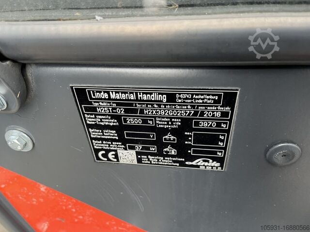 Stivuitoare GPL Linde H25T-02