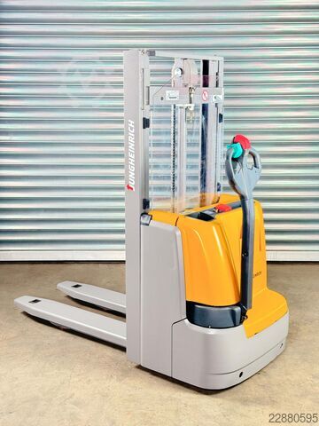Carretilla elevadora peatonal Jungheinrich EJC 112 - nur 126 Std. - Service Neu -Batterie 90%