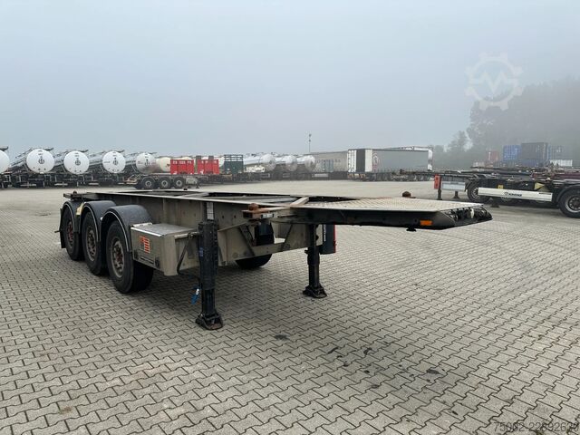  Van Hool 20FT ADR CHASSIS / galvanized / MB DISC / 2x li...