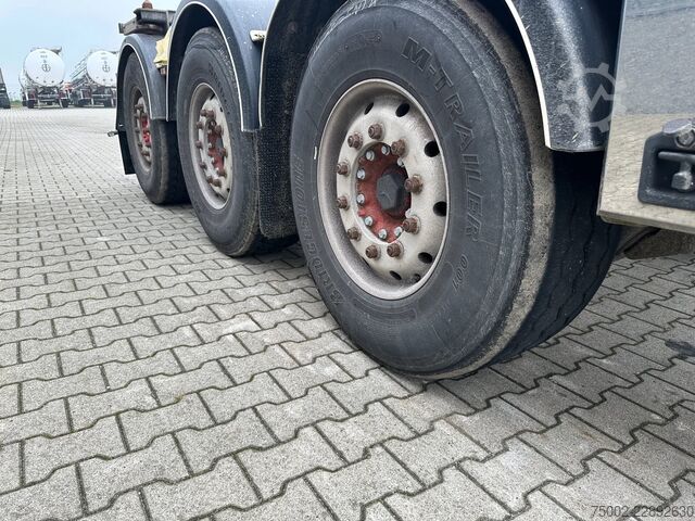  Van Hool 20FT ADR CHASSIS / galvanized / MB DISC / 2x li...