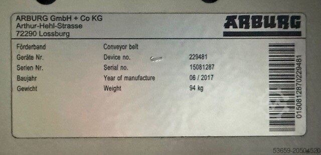 Máy ép phun - hoàn toàn bằng điện Arburg Arburg 630 A 2500-1300 Alldrive, 2017