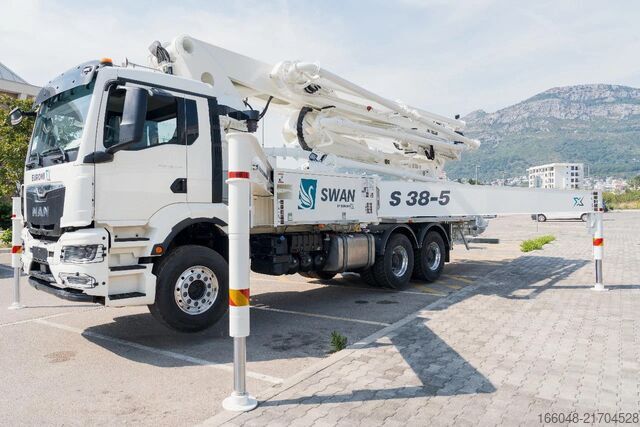 Blender MAN TGS 26.520 MAN TGS 26.520 6x4 SWAN TSP 38-5 160...