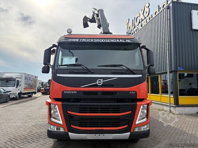 Camião-grua Volvo FM 420 + HMF 1643 Z2---2X EXT. + REMOTE + TIPPE...