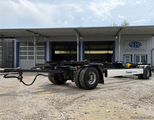 Rimorchio con telaio Krone BDF Lafette 235/75R17,5 Zwilling BPW