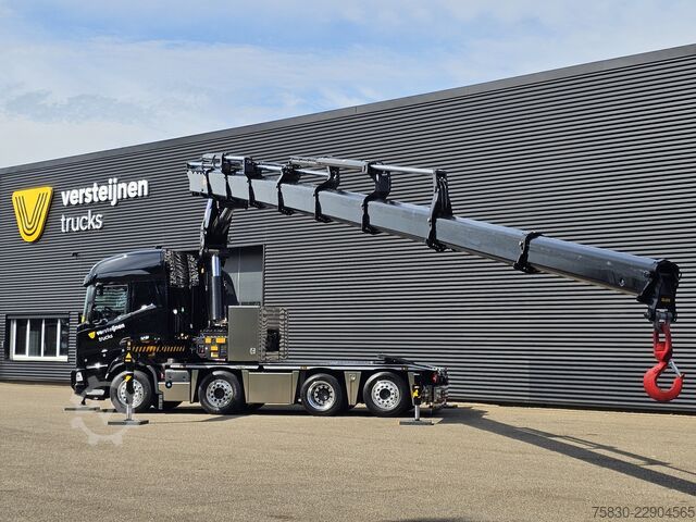 Camión grúa DAF XF 530 8x2 / HMF 9520 K8 / NIEUW!
