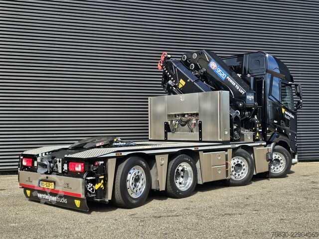 Camión grúa DAF XF 530 8x2 / HMF 9520 K8 / NIEUW!