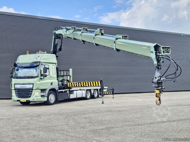 Plataforma de carga DAF CF 440 6x2 / HIAB 42 tm CRANE / KRAN