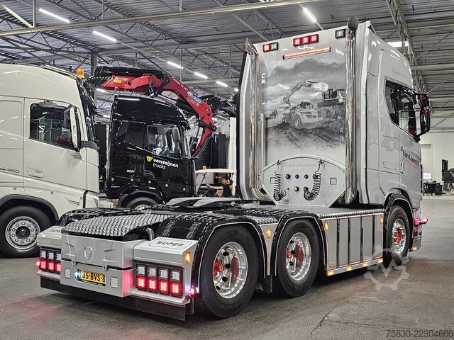 Standaard-SZM Scania S590 V8 6X4 / 2 TANKS / NL TRUCK! 80T
