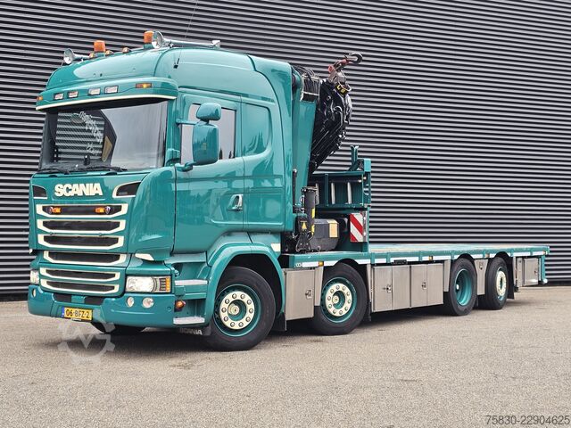 Rakodóplatform Scania R450 8x2 / HMF 60TM / CRANE / KRAN