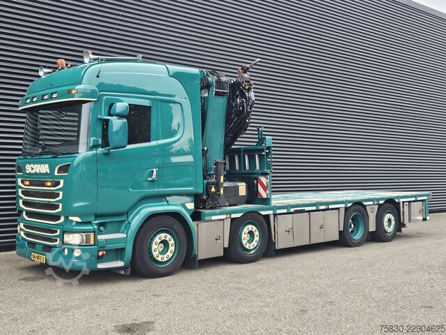 Rakodóplatform Scania R450 8x2 / HMF 60TM / CRANE / KRAN
