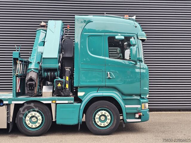 Rakodóplatform Scania R450 8x2 / HMF 60TM / CRANE / KRAN