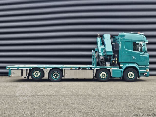 Rakodóplatform Scania R450 8x2 / HMF 60TM / CRANE / KRAN