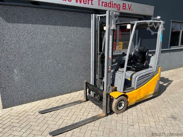 Jungheinrich EFG216K Empilhadeira Jungheinrich EFG216K Mastro Duplo 330cm Freelift/Sideshift/4ª funç JUNGHEINRICH EFG216K Heftruck Jungheinrich EFG216K Duplo 330 Fr