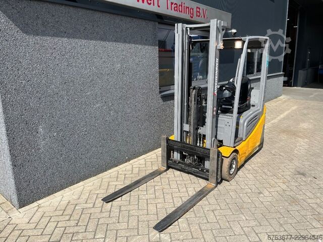 Jungheinrich EFG216K Empilhadeira Jungheinrich EFG216K Mastro Duplo 330cm Freelift/Sideshift/4ª funç JUNGHEINRICH EFG216K Heftruck Jungheinrich EFG216K Duplo 330 Fr