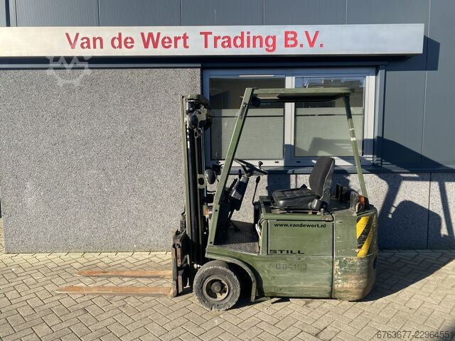Empilhadeira Still EFG1.5, triplo 400 freelift, deslocamento lateral, elétrica STILL Heftruck Still EFG1.5 triplo 400 freelift/sideshif