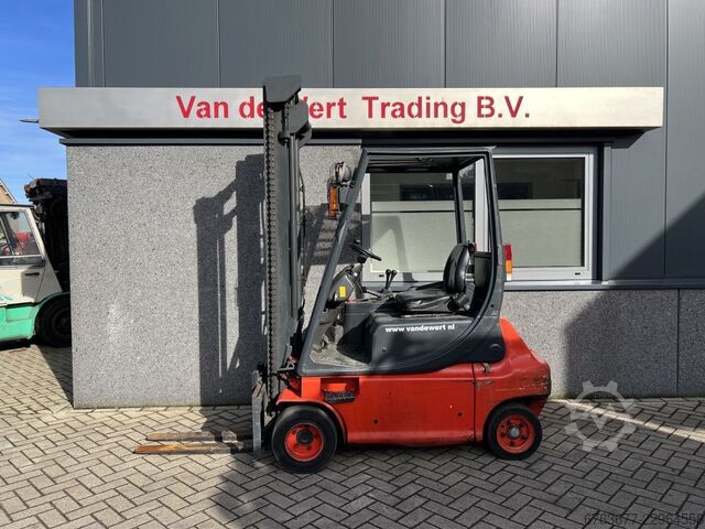 Empilhadeira Linde E20P, Linde E20P, mastro duplo de 4,00 m, deslocamento lateral, elétrica LINDE E20P Heftruck Linde E20P Duplo 400 Sideshift elekt