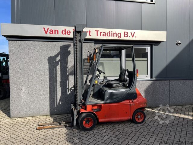 Empilhadeira Linde E20P, Linde E20P, mastro duplo de 4,00 m, deslocamento lateral, elétrica LINDE E20P Heftruck Linde E20P Duplo 400 Sideshift elekt