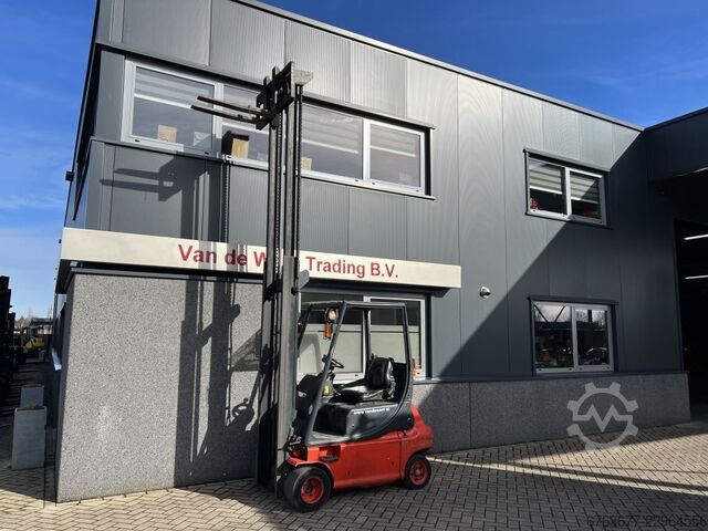 Empilhadeira Linde E20P, Linde E20P, mastro duplo de 4,00 m, deslocamento lateral, elétrica LINDE E20P Heftruck Linde E20P Duplo 400 Sideshift elekt
