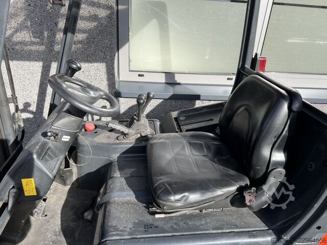 Empilhadeira Linde E20P, Linde E20P, mastro duplo de 4,00 m, deslocamento lateral, elétrica LINDE E20P Heftruck Linde E20P Duplo 400 Sideshift elekt