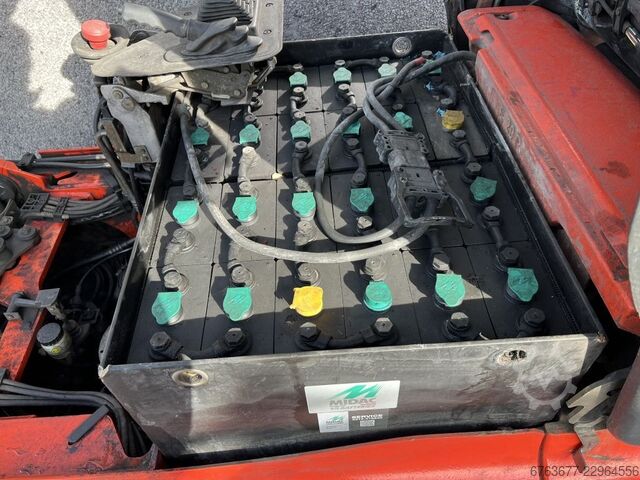 Empilhadeira Linde E20P, Linde E20P, mastro duplo de 4,00 m, deslocamento lateral, elétrica LINDE E20P Heftruck Linde E20P Duplo 400 Sideshift elekt