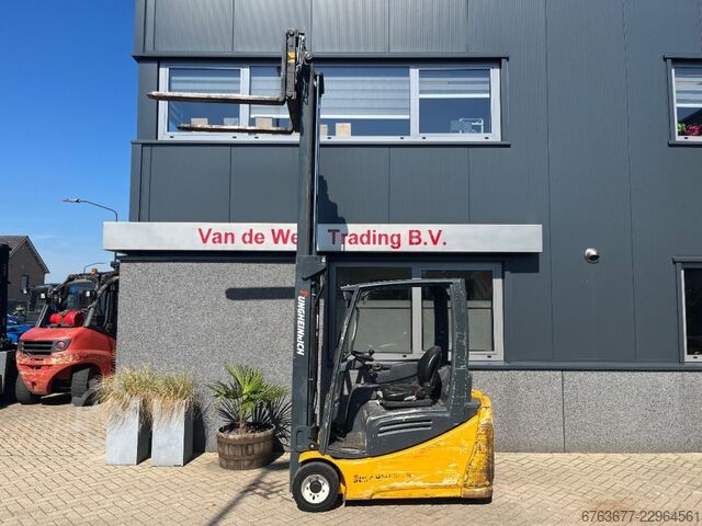 Empilhadeira Jungheinrich EFG216K Duplo 360 com Freelift, deslocamento lateral e posicionador de gar JUNGHEINRICH EFG216K Heftruck Jungheinrich EFG216K Duplo 360 Fr