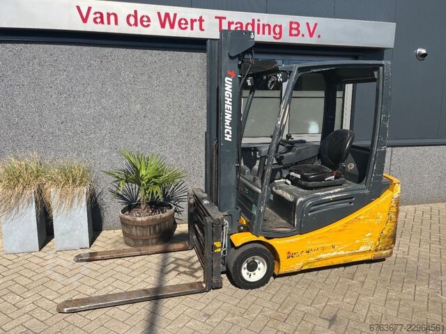 Empilhadeira Jungheinrich EFG216K Duplo 360 com Freelift, deslocamento lateral e posicionador de gar JUNGHEINRICH EFG216K Heftruck Jungheinrich EFG216K Duplo 360 Fr