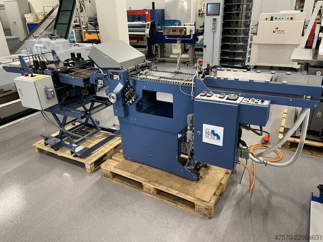 折叠机 Herzog Heymann KL112-6 Pharmaceutical Folding Machine + Press and Stacking