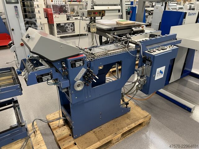 折叠机 Herzog Heymann KL112-6 Pharmaceutical Folding Machine + Press and Stacking