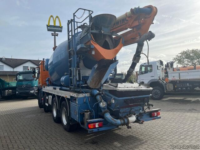 Φορτηγό αντλίας σκυροδέματος MERCEDES-BENZ Arocs 3240 B 8x4 Pumi Schwing Vector deutsch top