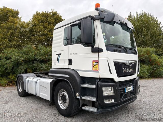 Tractor estándar MAN TGS 18.480 / Retarder/ Kipphydraulik / 476330 Km