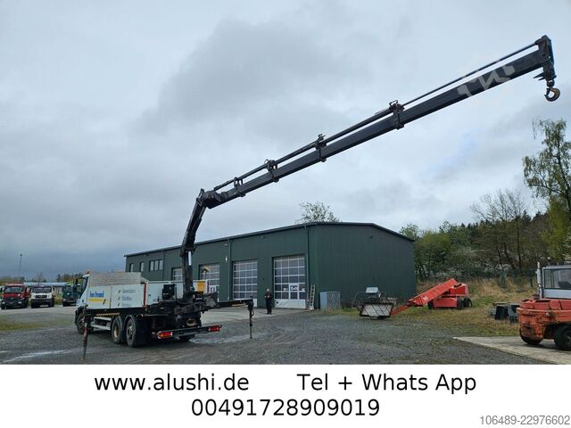 Plato nákladné auto IVECO AT 260S42Y 7PS Kran+FUNK Hiab 166 E-4H EEV
