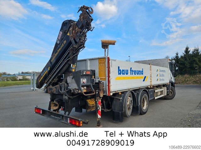Plato nákladné auto IVECO AT 260S42Y 7PS Kran+FUNK Hiab 166 E-4H EEV