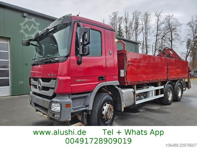 Autožeriav MERCEDES-BENZ 2644 6x4 Kran Funk  Retarder