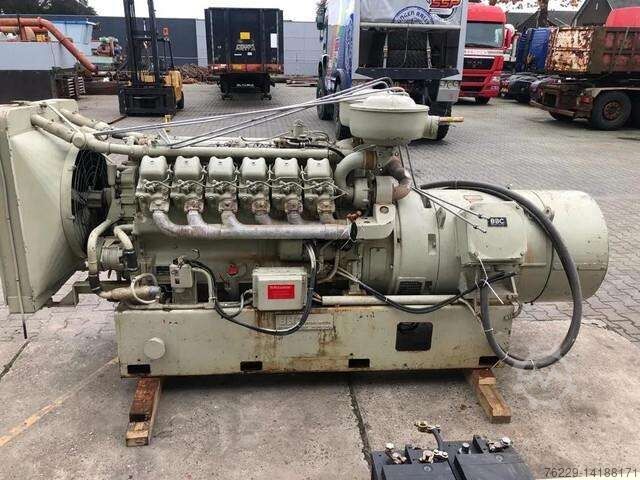 MAN V12 210 KVA ONLY 100 WORKING HOURS