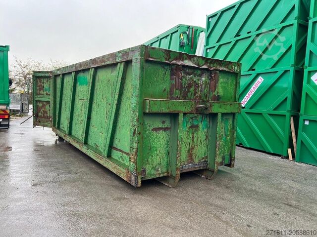Hákový kontajner CONTAINER SCARRABILE USATO A CIELO APERTO