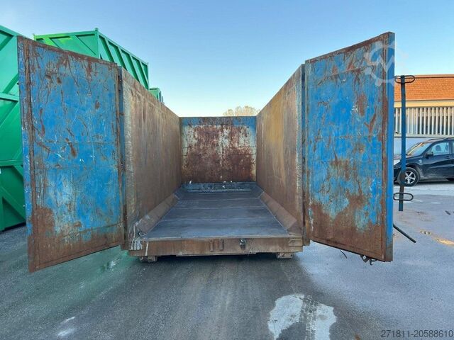 Hákový kontejner CONTAINER SCARRABILE USATO A CIELO APERTO